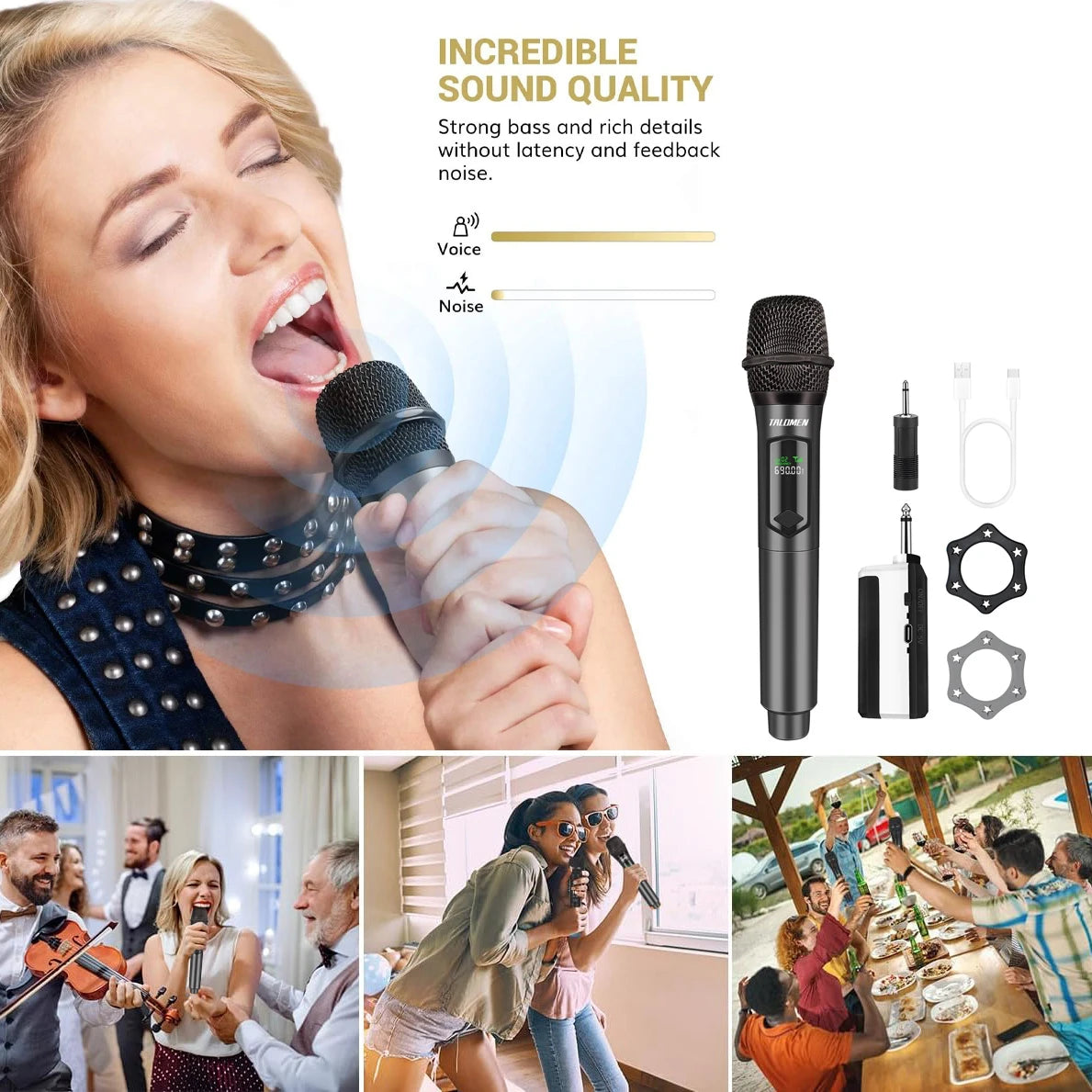 K60 Wireless Handheld Dynamic Microphone