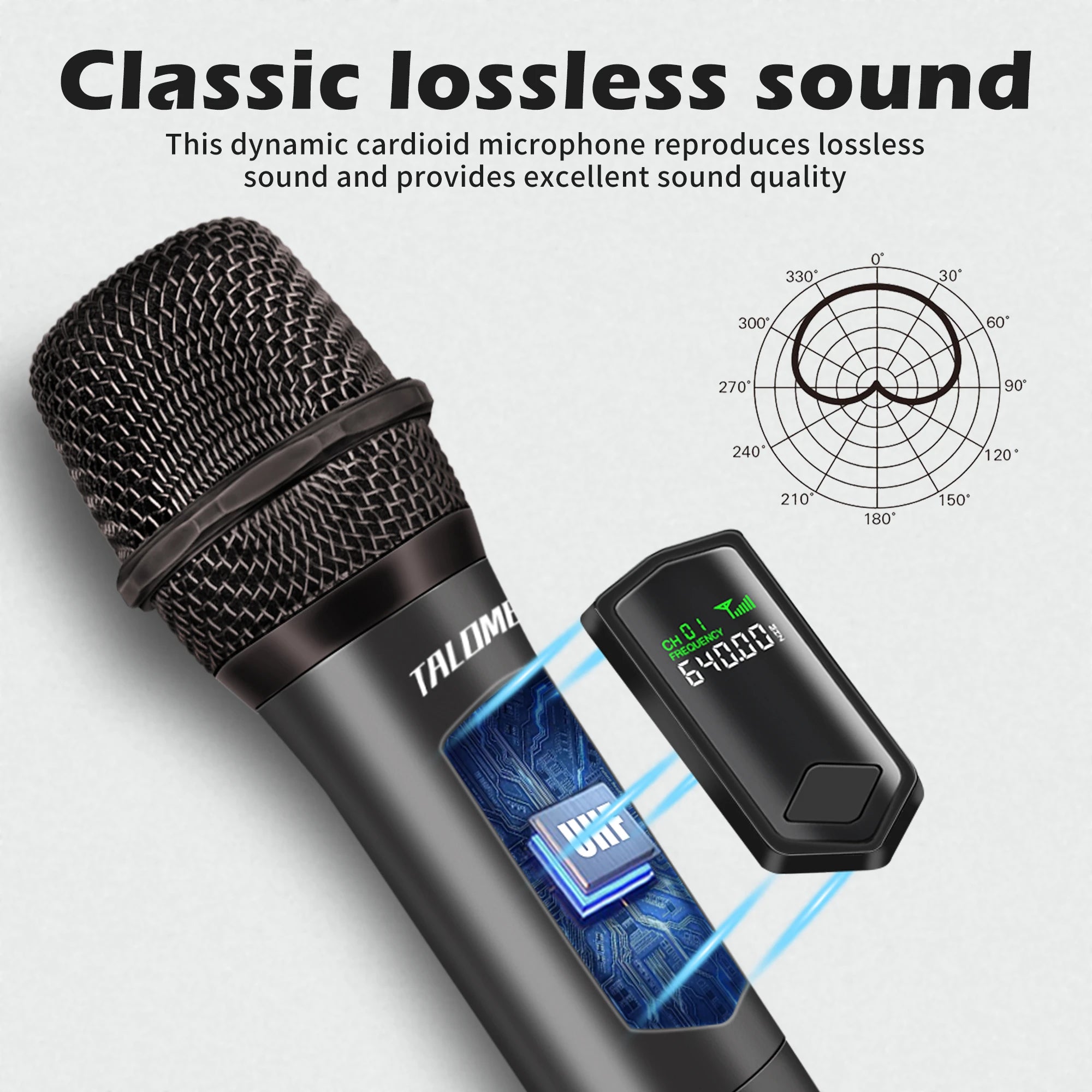 K60 Wireless Handheld Dynamic Microphone