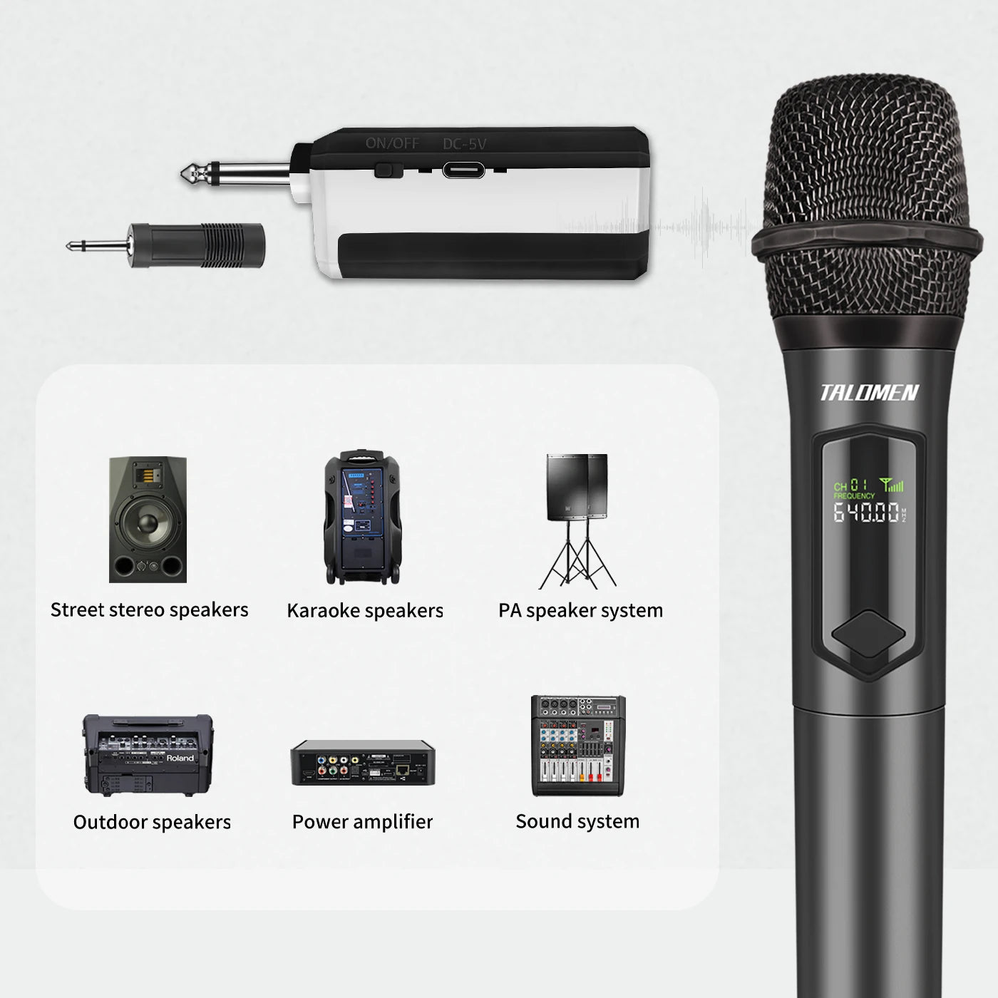 K60 Dual Wireless Handheld Vocal Microphone