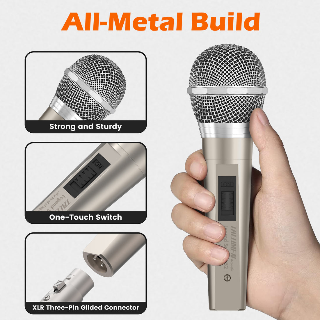 Talomen L52 | Microfono vocale professionale