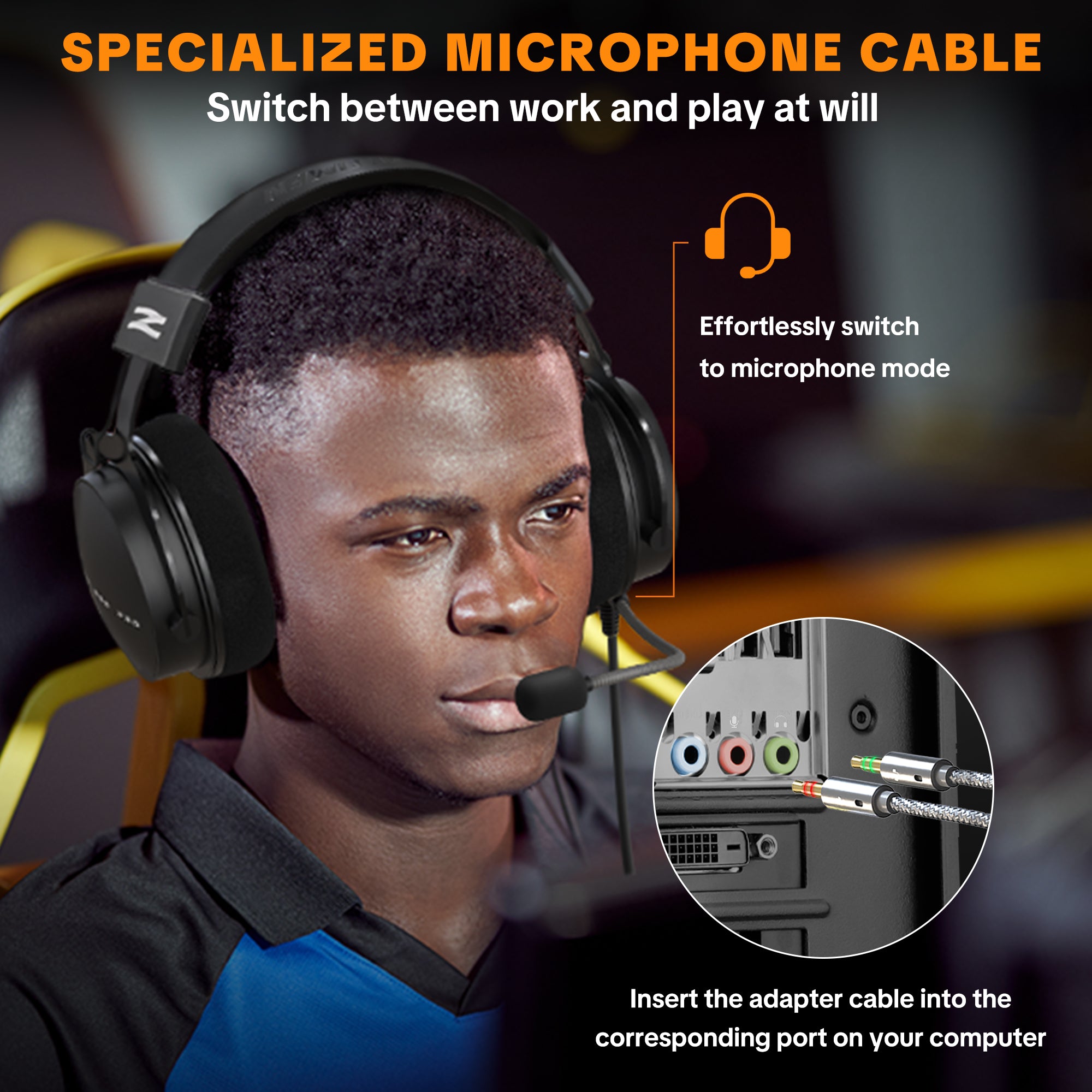 Talomen W550x Studio Monitor Headphone with Mic Kit